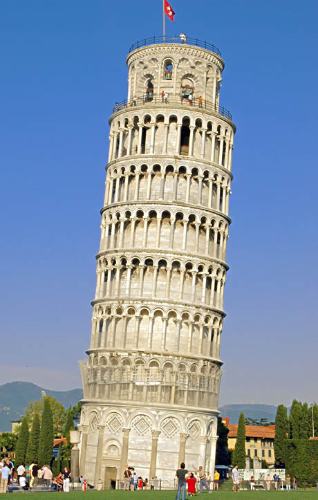 La torre pendente di Pisa foto