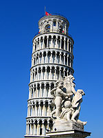 La Torre inclinada de Pisa, Italia
